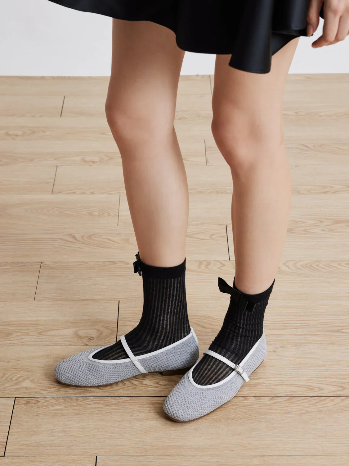 Whitney Flyknit Colour-Block Mary Janes - Image 9