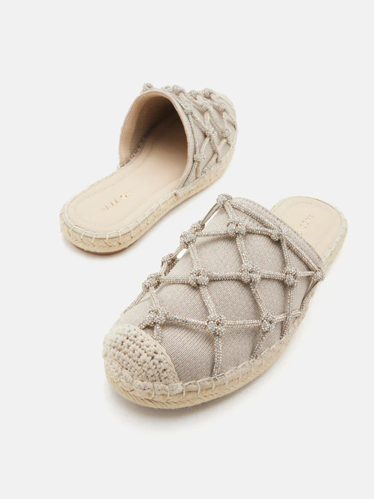 Jaylen Embellished Espadrille Mules - Image 10