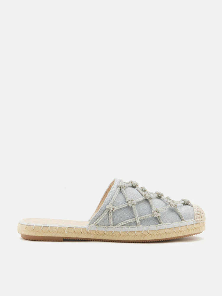 Jaylen Embellished Espadrille Mules - Image 4