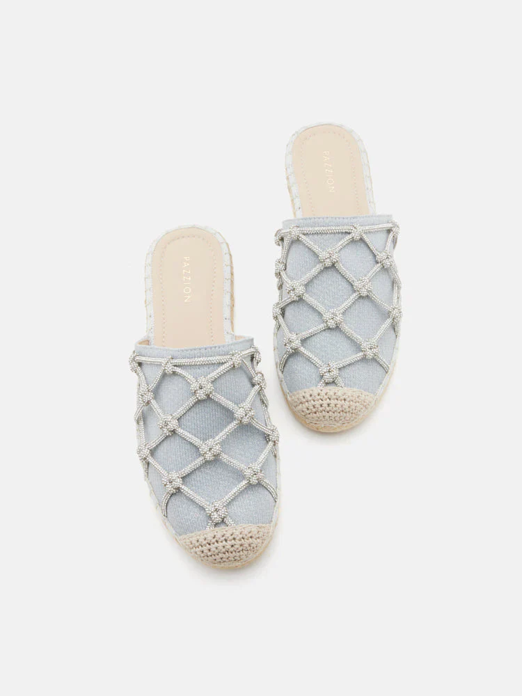 Jaylen Embellished Espadrille Mules - Image 6
