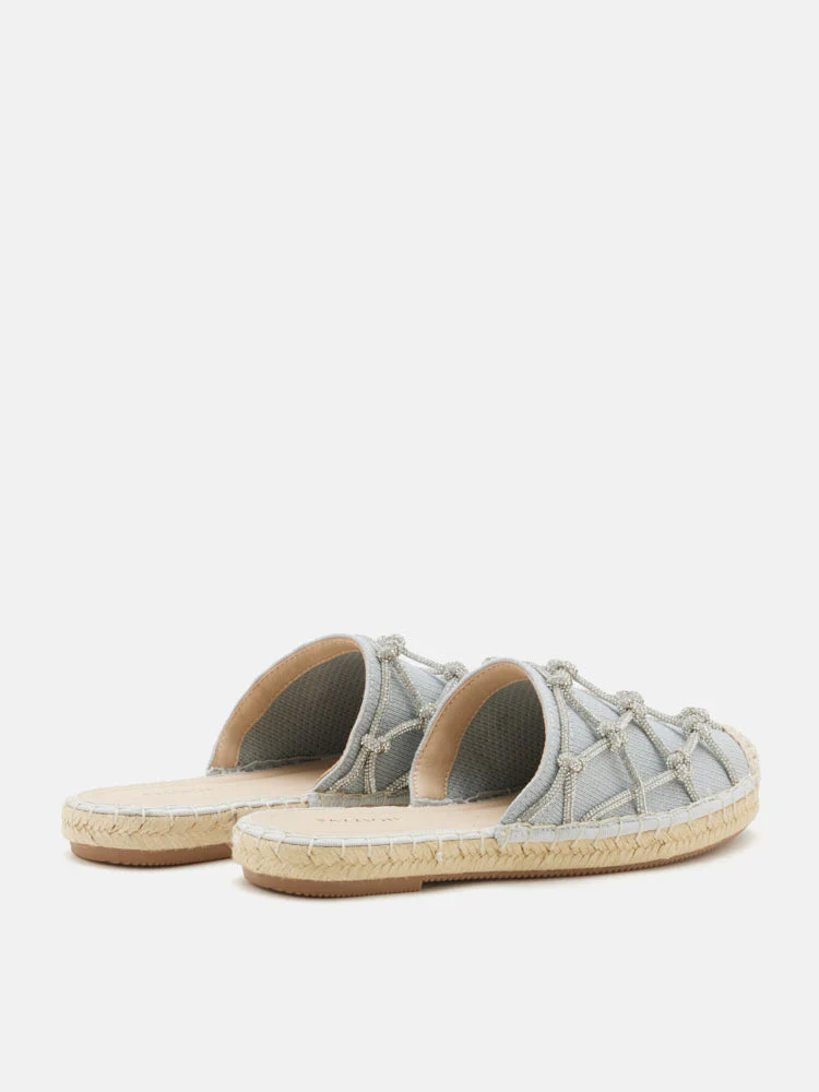 Jaylen Embellished Espadrille Mules - Image 7