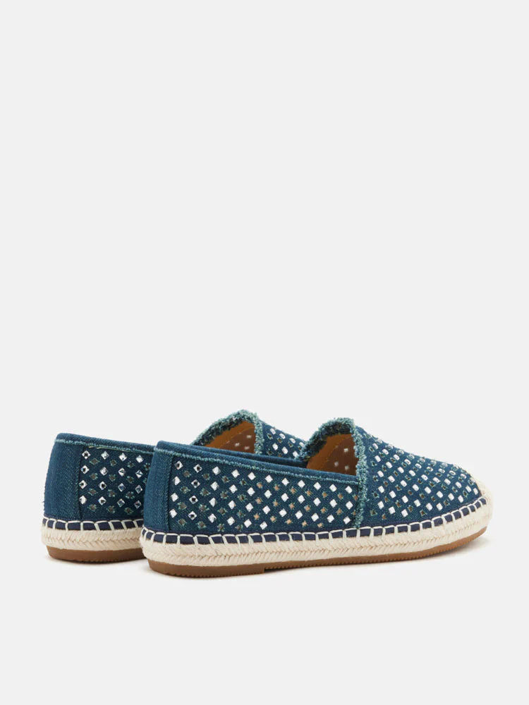 Lela Crystal Studded Espadrilles - Image 7