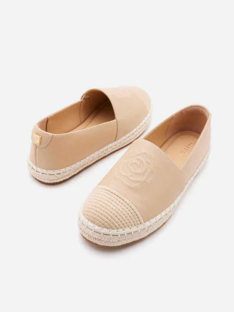 Brea.O Embossed Espadrille Flats - Image 3