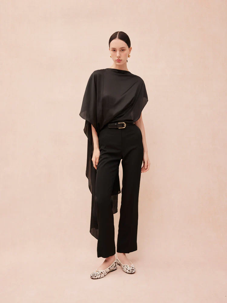 Eliana Pony Hair Bow Ballerinas - Image 4