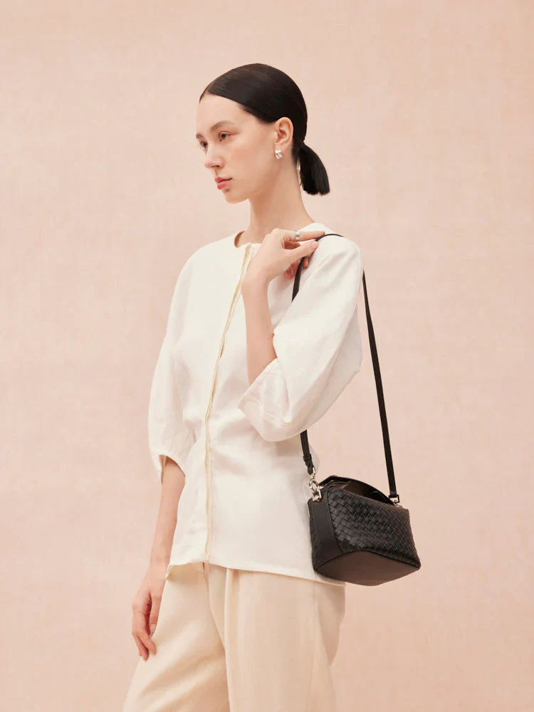 Xylene Woven Twist Lock Handle Bag - Image 29