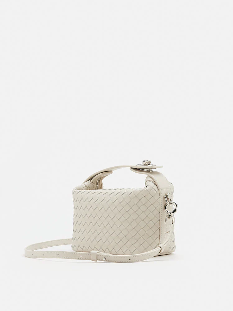 Xylene Woven Twist Lock Handle Bag - Image 3