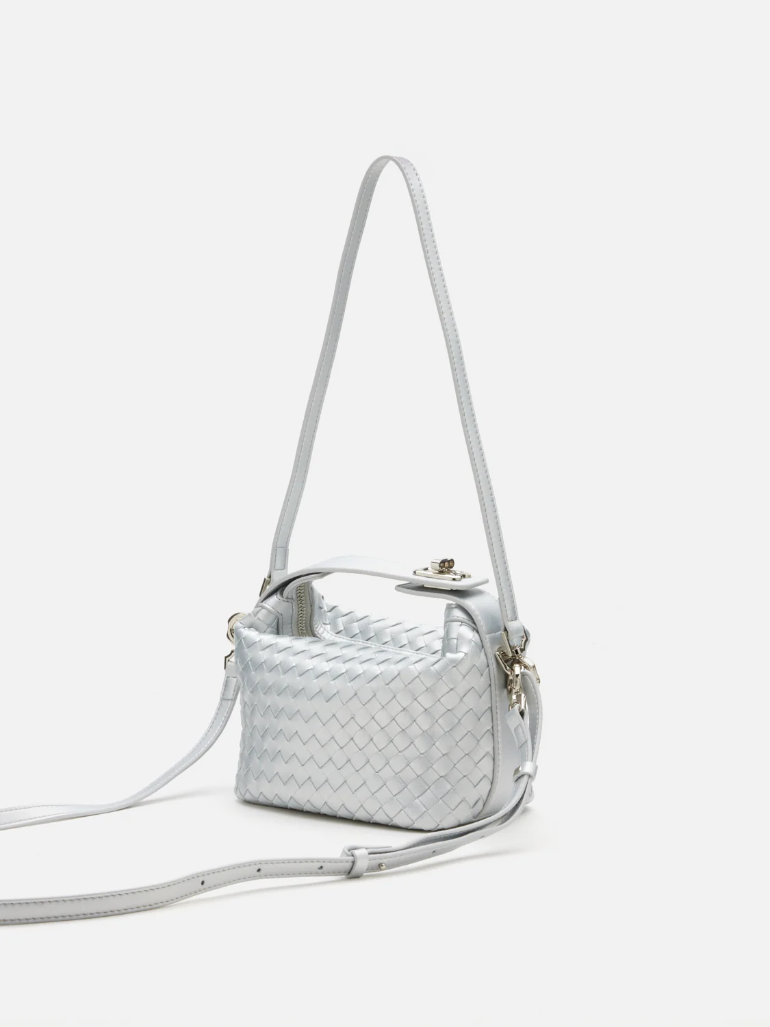 Xylene Woven Twist Lock Handle Bag - Image 9