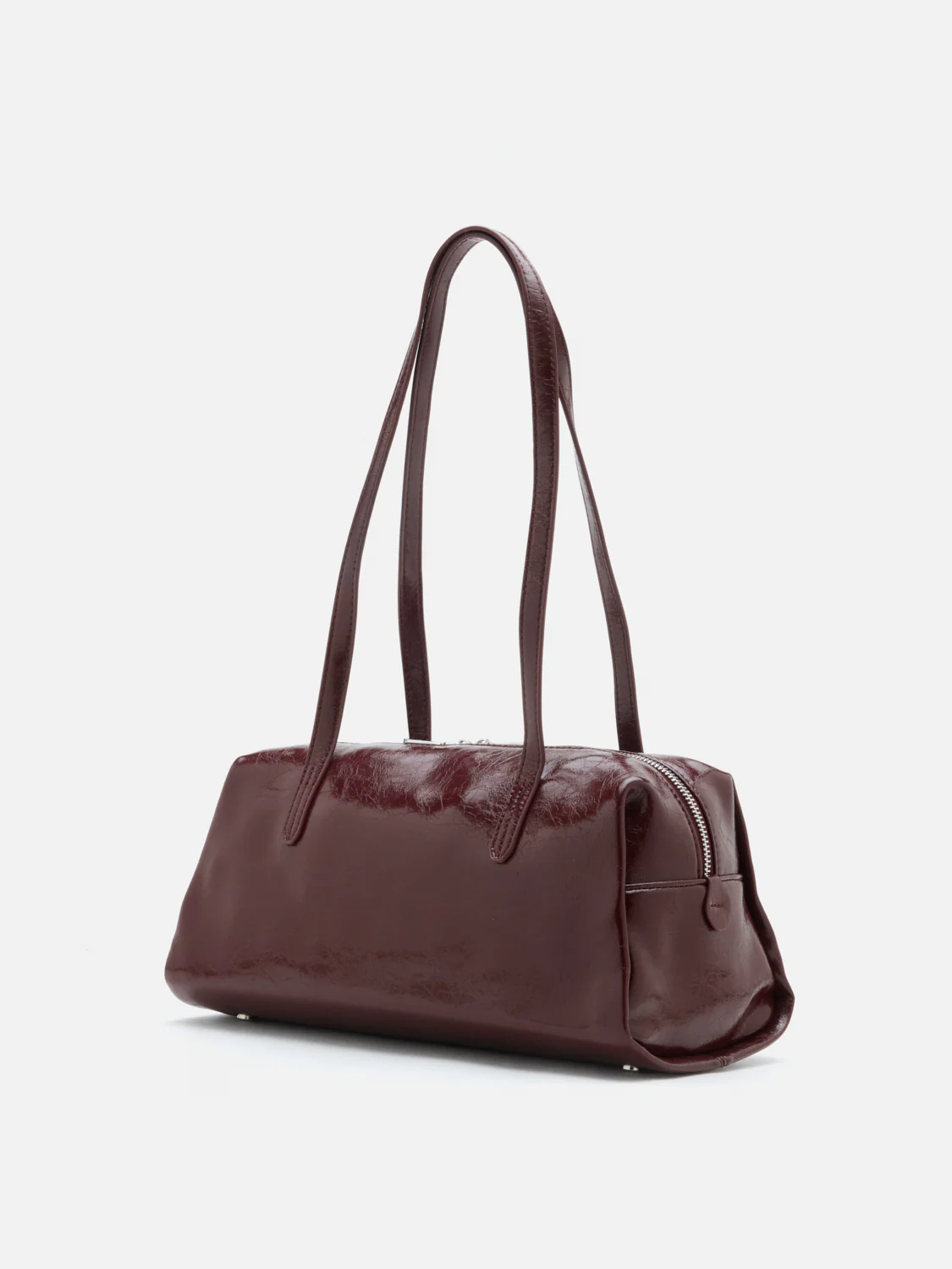 Louella Crinkled Elongated Handle Bag - Image 3