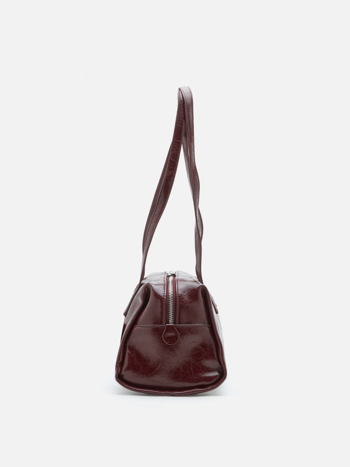 Louella Crinkled Elongated Handle Bag - Image 4