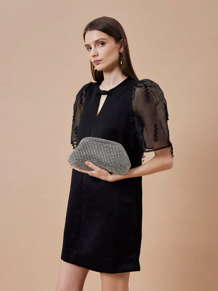 Lumina Diamante Embellished Clutch - Image 7